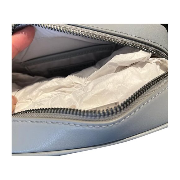 Marc Jacobs Flash Leather Crossbody Bag – Rock Grey - Picture 3 of 6